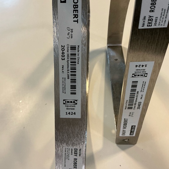 IKEA ROBERT SHELF BRACKETS - Picture 3 of 9